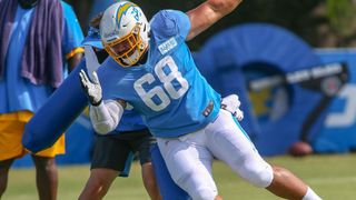 Steelers Agree To Terms With Defensive Lineman From AFC West In Breiden Fehoko (Breiden Fehoko). Photo by Jevone Moore / Icon Sportswire via Getty Images